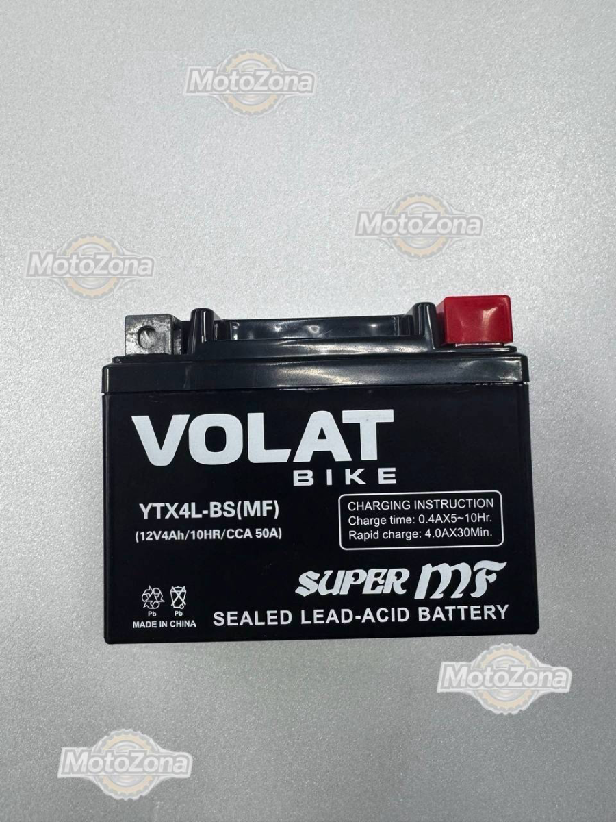 Аккумулятор 12v4ah Для мопедов и скутеров