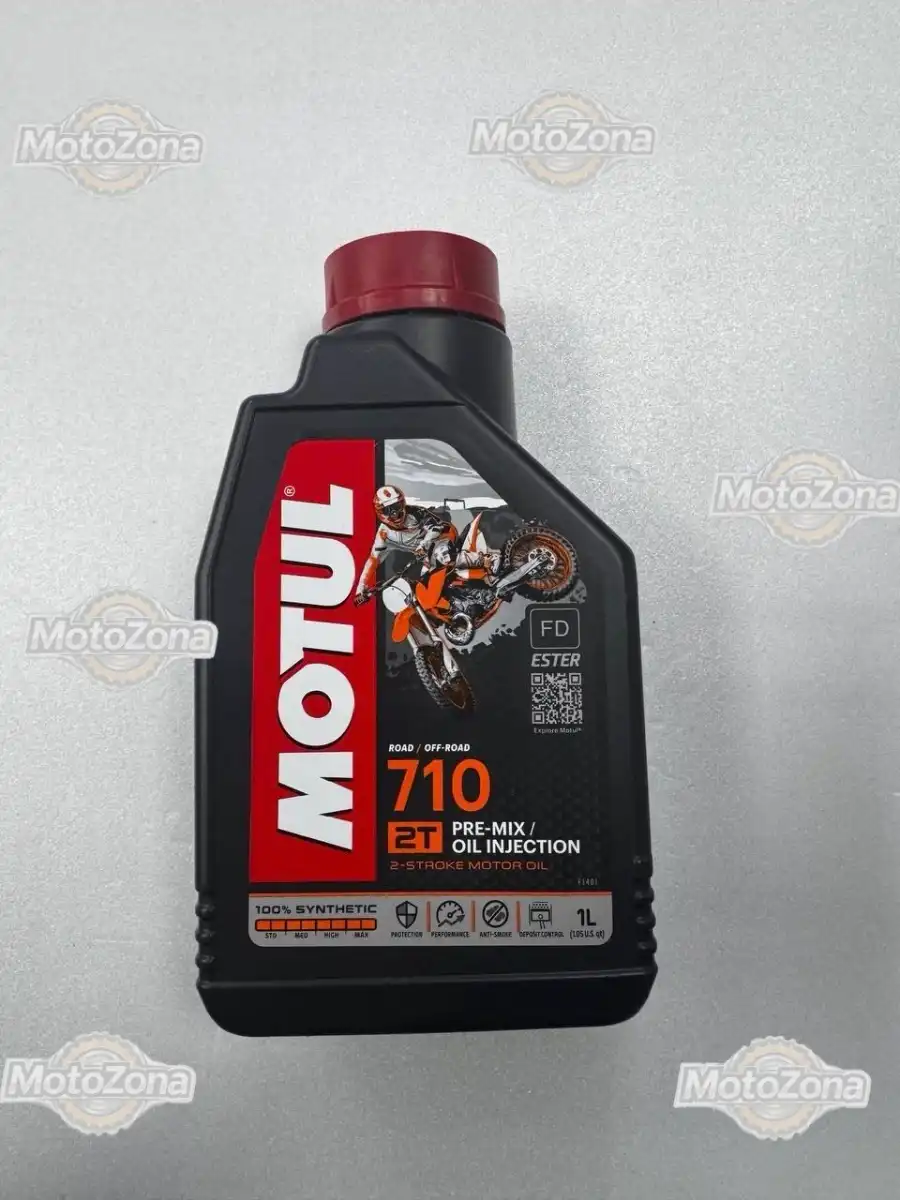 Масло Motul 710 2T 100% Синтетическое масло  для 2-тактных двигателей